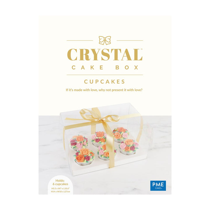 PME Crystal Cupcake Box