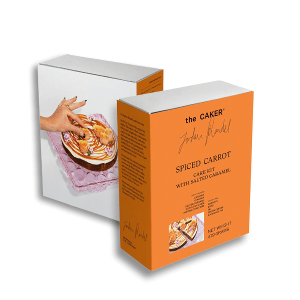 The Caker Spiced Carrot with Salted Caramel Cake Kit
