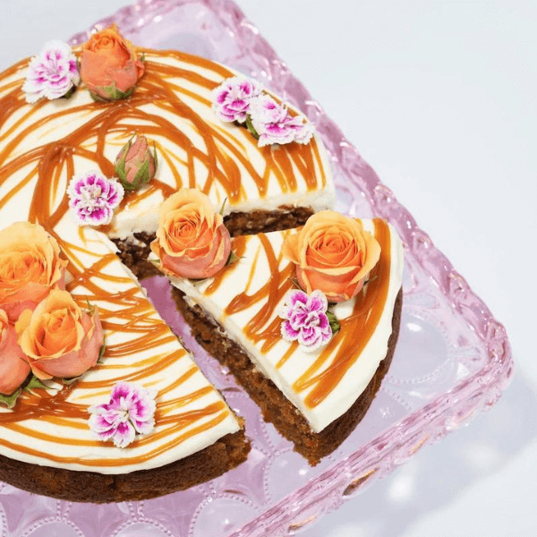 The Caker Spiced Carrot with Salted Caramel Cake Kit