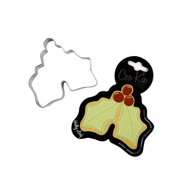 Coo-Kie Holly Leaf Cookie Cutter