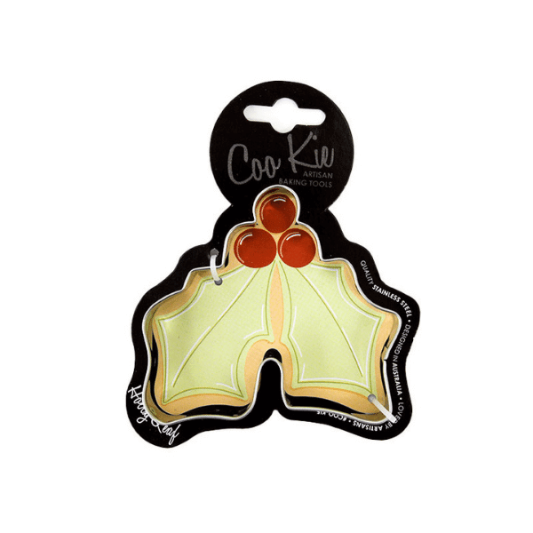 Coo-Kie Holly Leaf Cookie Cutter
