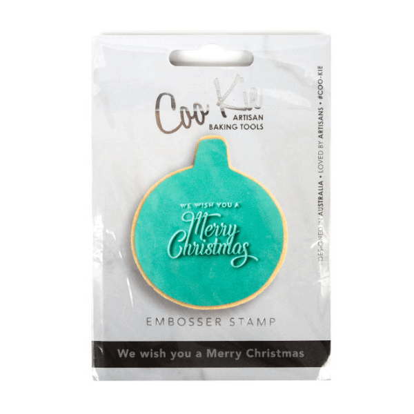 Coo-Kie Stamp We Wish You a Merry Christmas