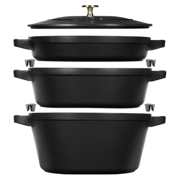 Staub Stackable 24cm Cookware Set 4pce