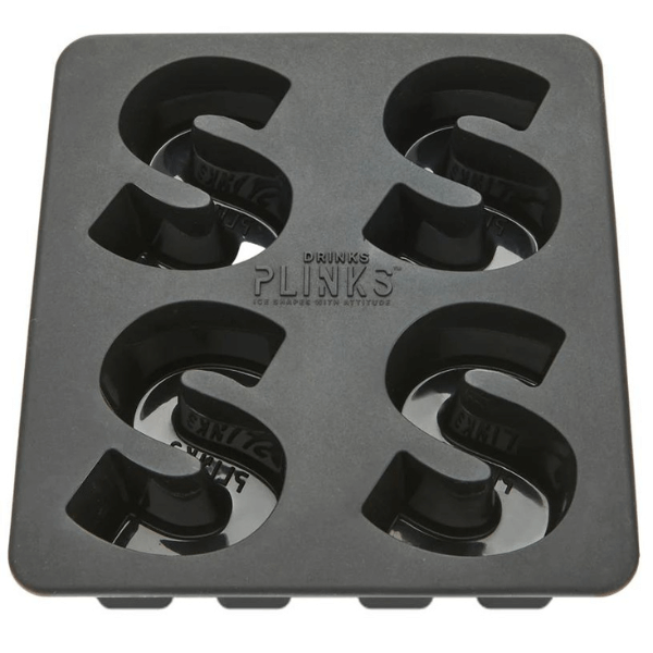 DrinksPlinks Letter Ice Mould: S for Scotch