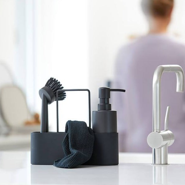 Zone Black Dishwashing Set
