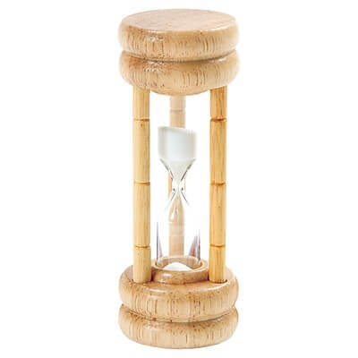 Natural Wood 3minute Egg Timer