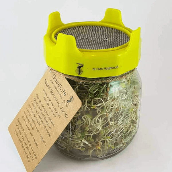 GoodLife Sprouting Jar Kit 500ml