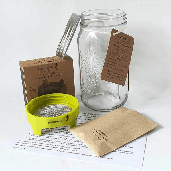 GoodLife Sprouting Jar Kit 1L