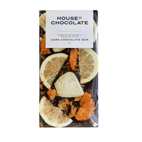 House of Chocolate Bar: Mandarin Feijoa & Lime