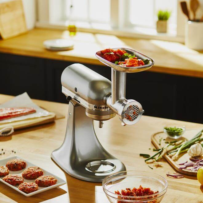 KitchenAid Metal Food Grinder Attachment with Stuffers