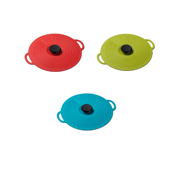 Zeal Silicone Classic Lid 10cm 2pce Brights