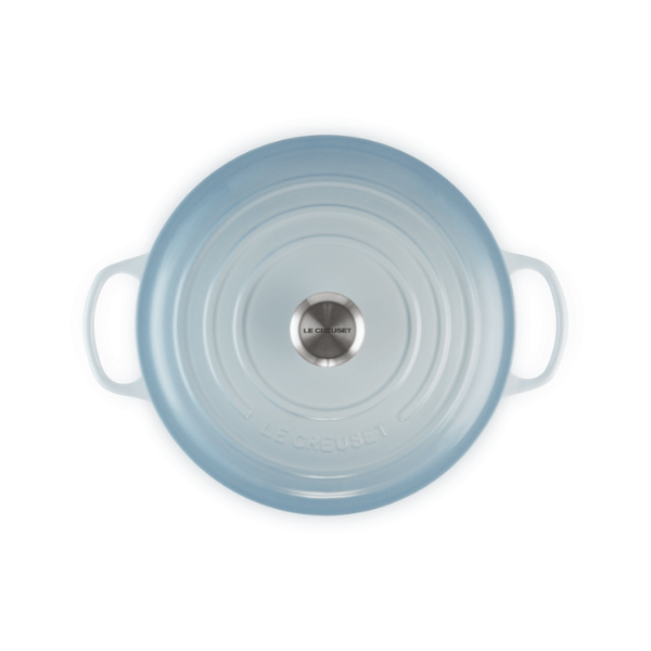 Le Creuset Signature Round Casserole Coastal Blue