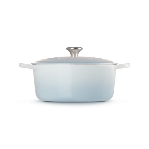 Le Creuset Signature Round Casserole Coastal Blue