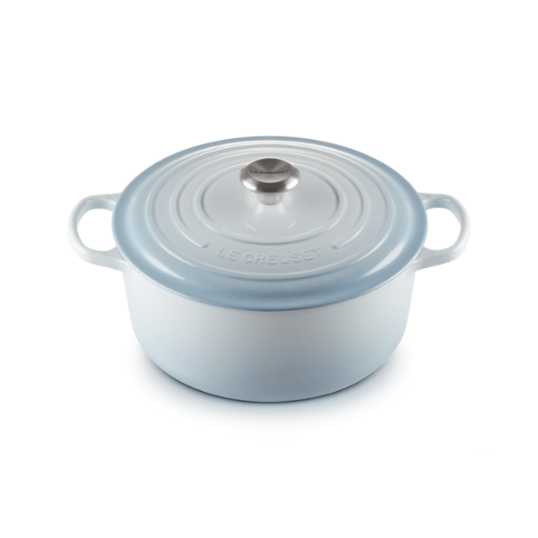 Le Creuset Signature Round Casserole Coastal Blue