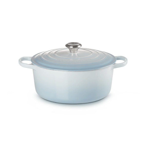Le Creuset Signature Round Casserole Coastal Blue