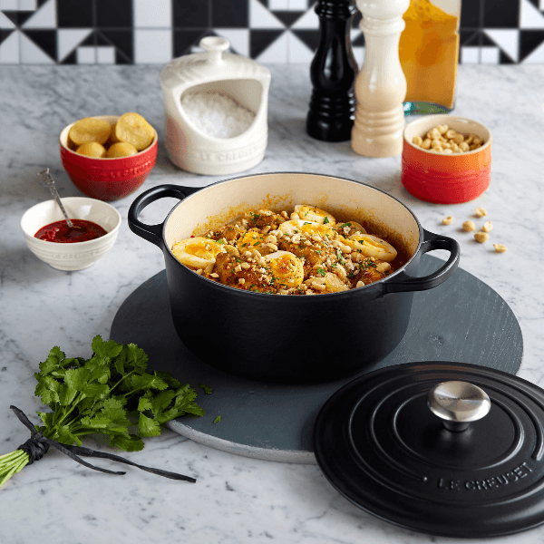 Le Creuset Signature Round Casserole Satin Black