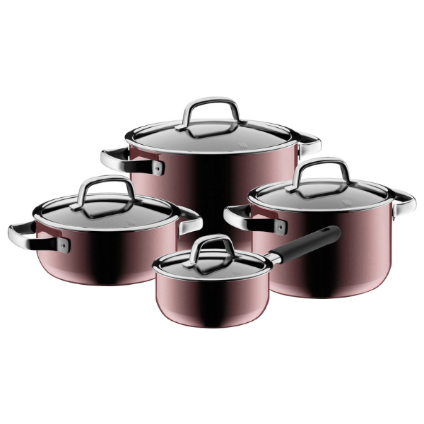 WMF Fusiontec Mineral Rose Cookware Set 4pce