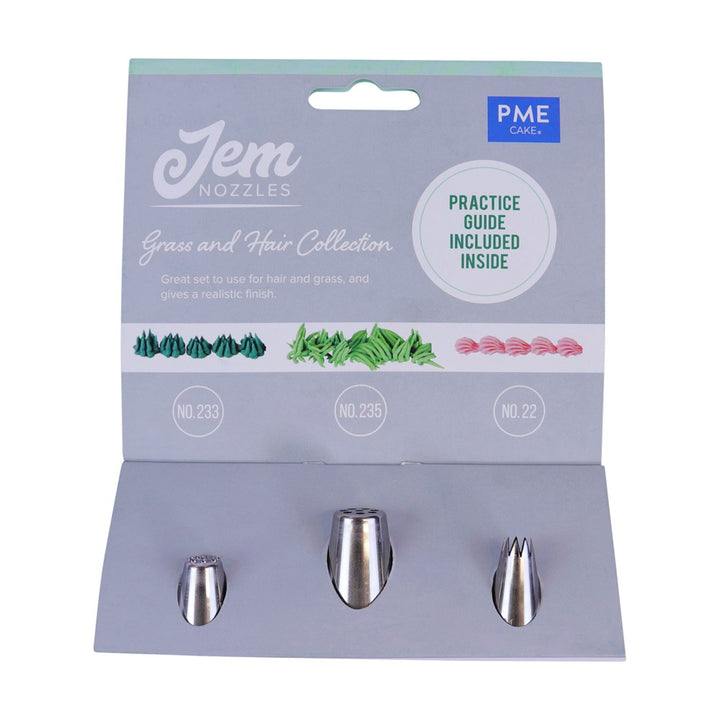 PME Grass & Hair Collection Nozzle Set