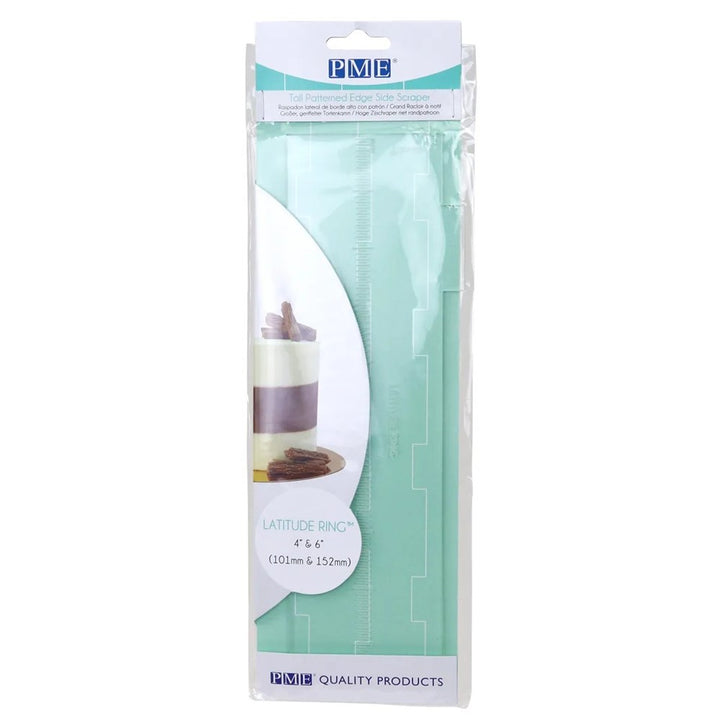 PME Latitude Ring Side Scraper for 4 and 6in Cakes