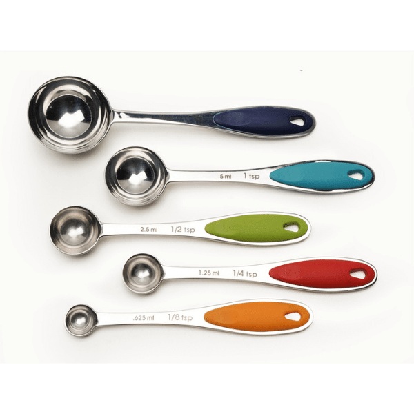 RSVP Multicolour Measuring Spoons 5pce