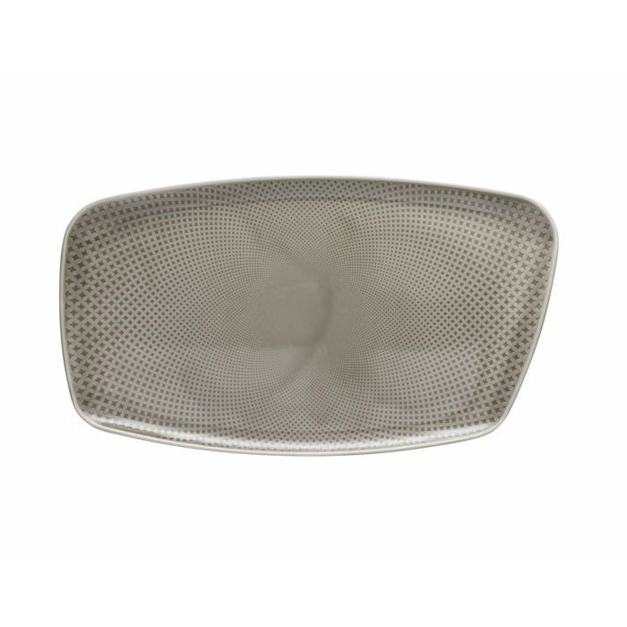 Rosenthal Junto Pearl Grey Platter 36x21cm