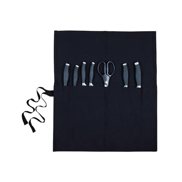 Black Canvas Knife Roll