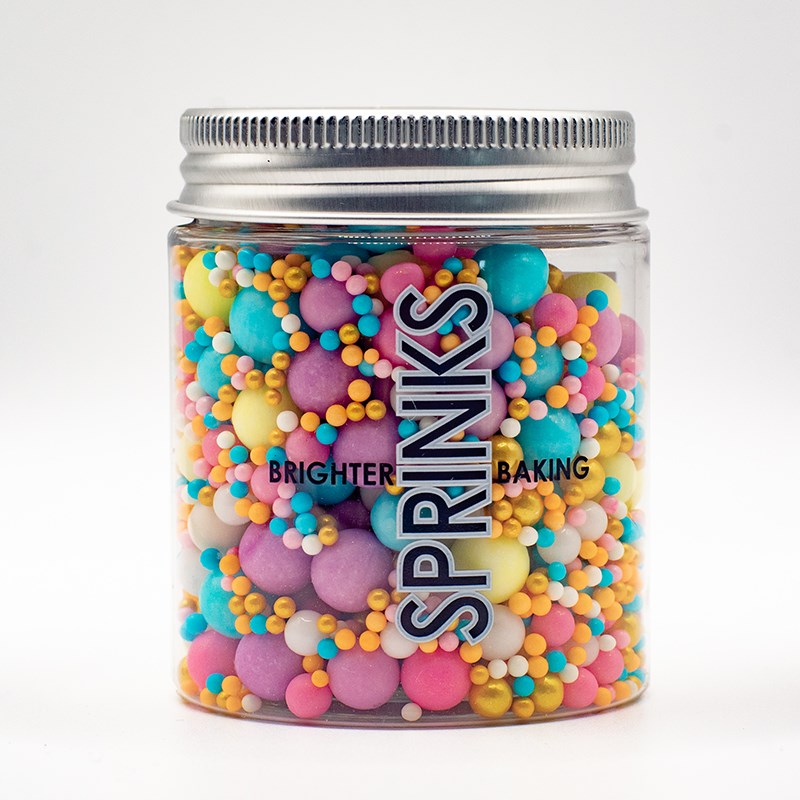 Sprinks Bubble Bubble Gold & Pastel Sprinkles 75g