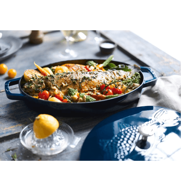 Staub Oval Dish 'La Mer' 32cm 2.8L