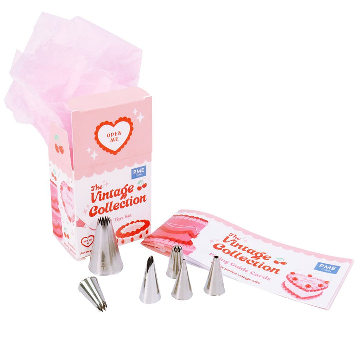 PME Vintage Cake Piping Tip Set