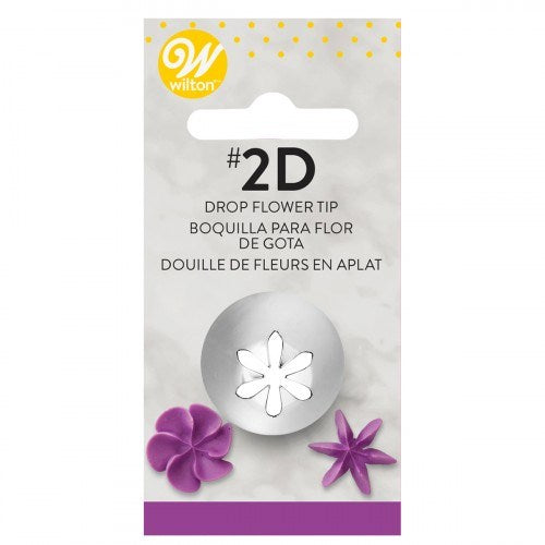 Wilton Large Drop Flower Tip #2D