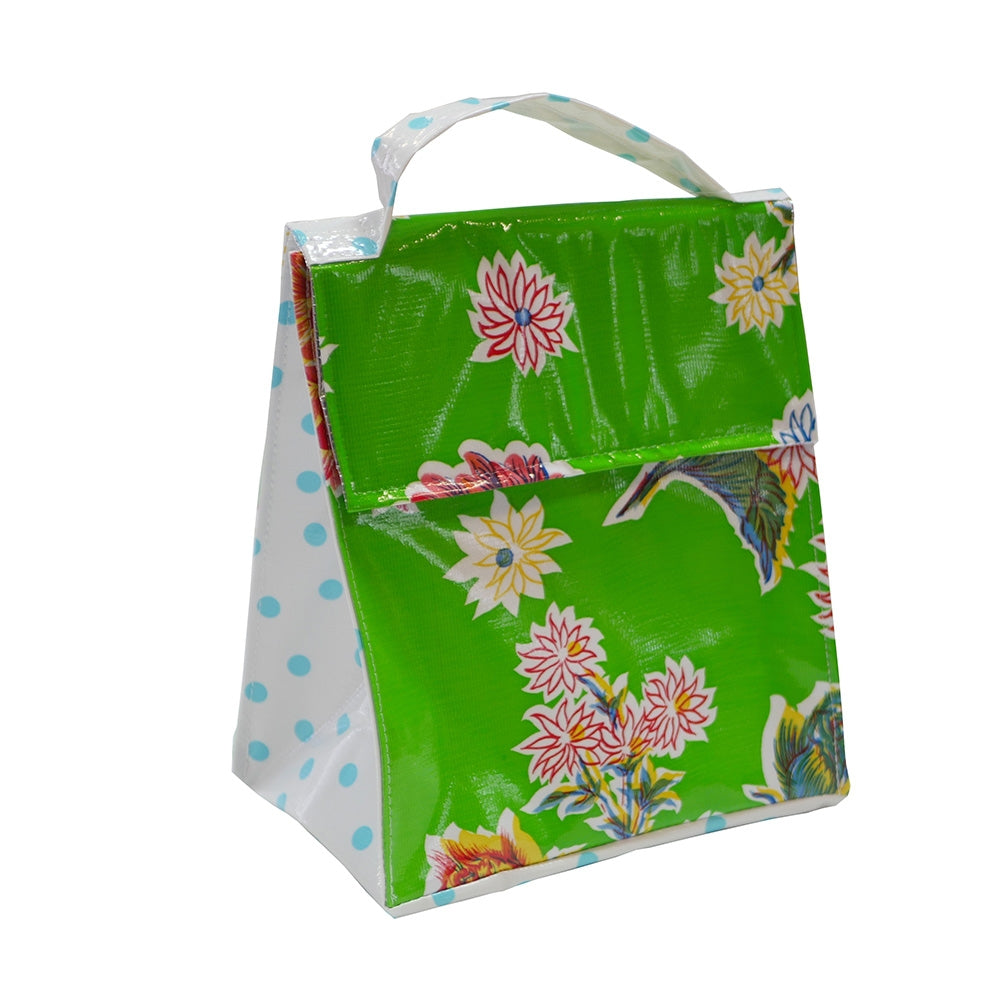 Mexican Oil Cloth Insulated Lunch Bag