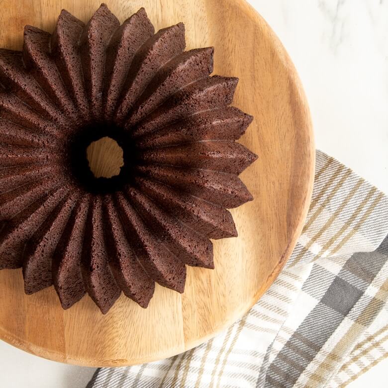 NordicWare Brilliance Gold Midi Bundt Pan