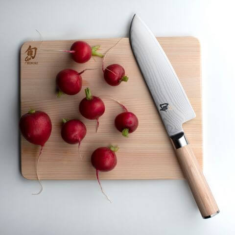 Kai Shun Classic White Santoku Knife 18cm