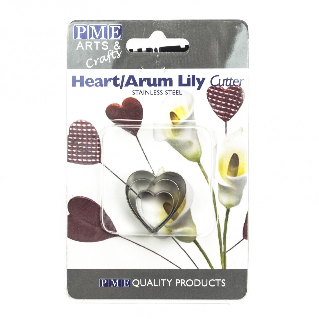PME Heart/ Arum Lily Cutter Set