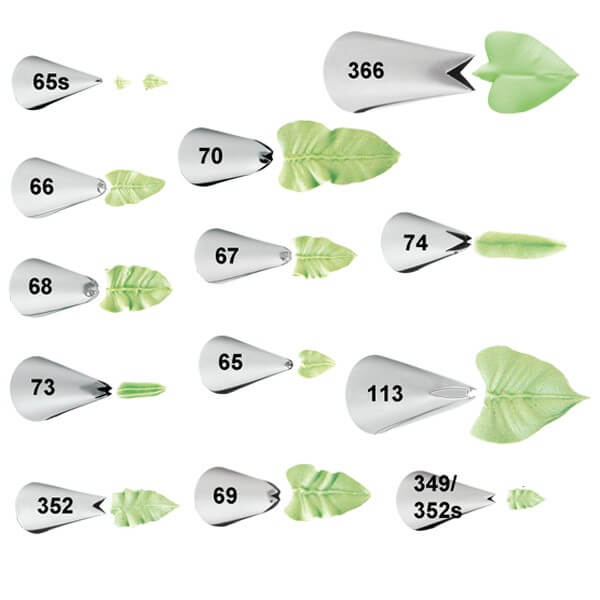 Wilton Leaf Tips