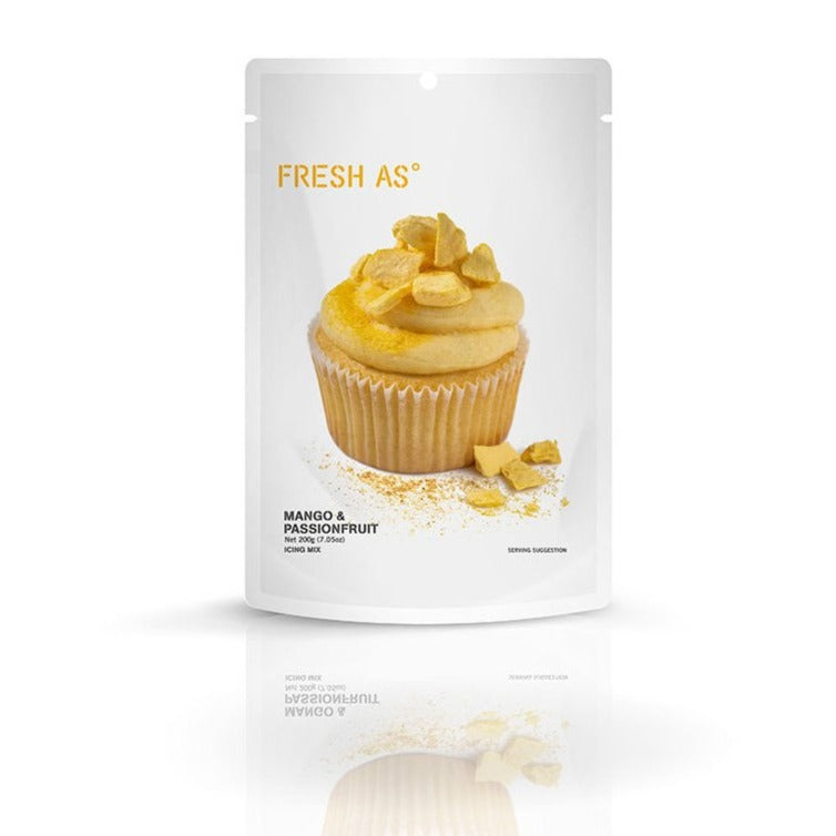 Fresh As Icing Mix Mango & Passionfruit 200gm