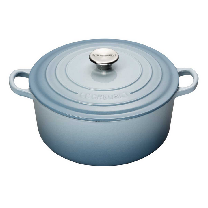 Le Creuset Signature Round Casserole Coastal Blue