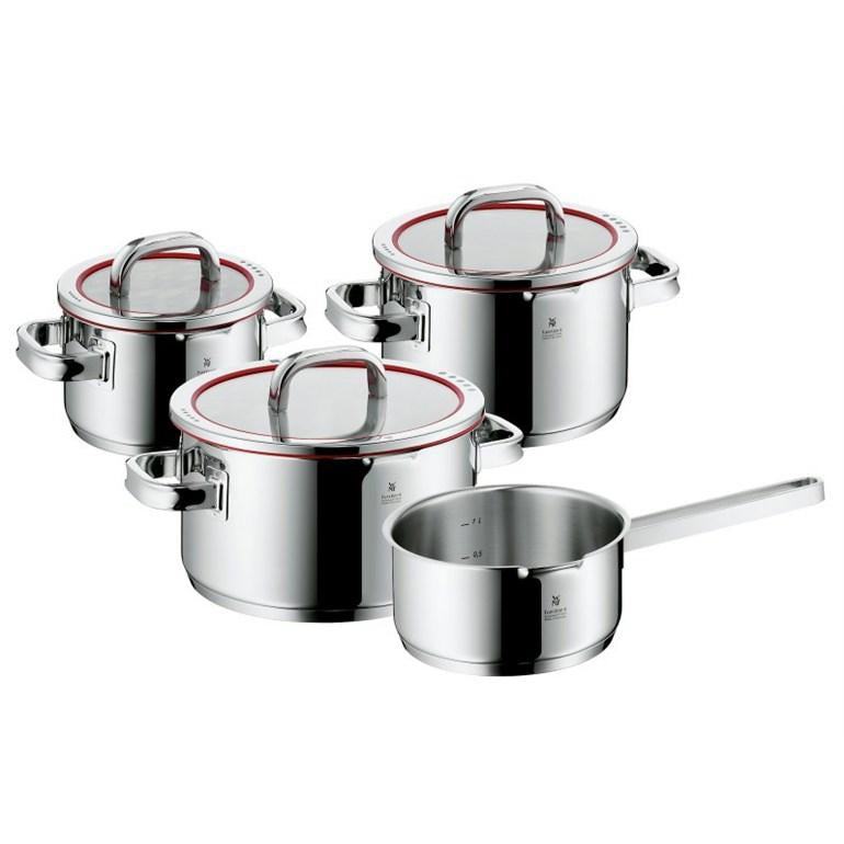 WMF Function 4 Cookware Set 4pce Red
