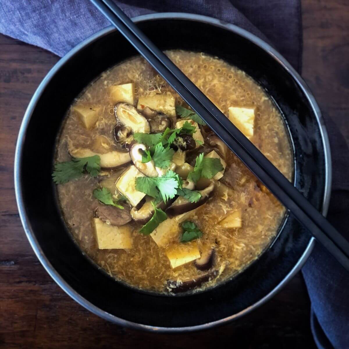 One-pot Hot & Sour Soup
