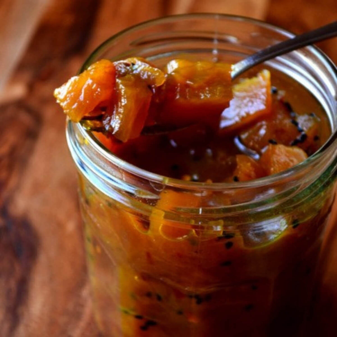 Le Creuset's Mango & Green Chilli Chutney