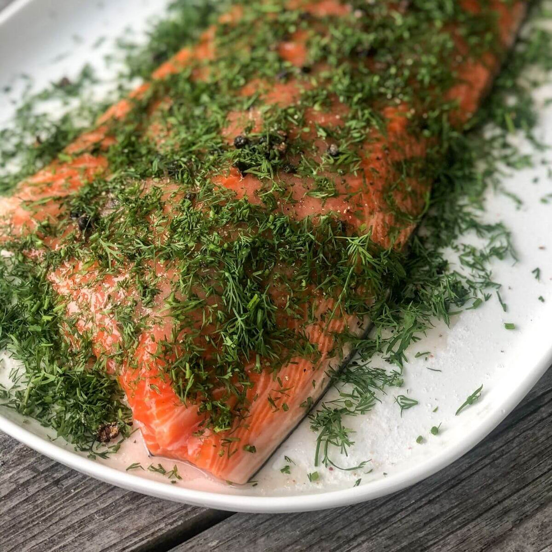 Salmon Gravlax