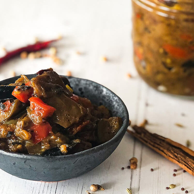 Milly's Brinjal Pickle