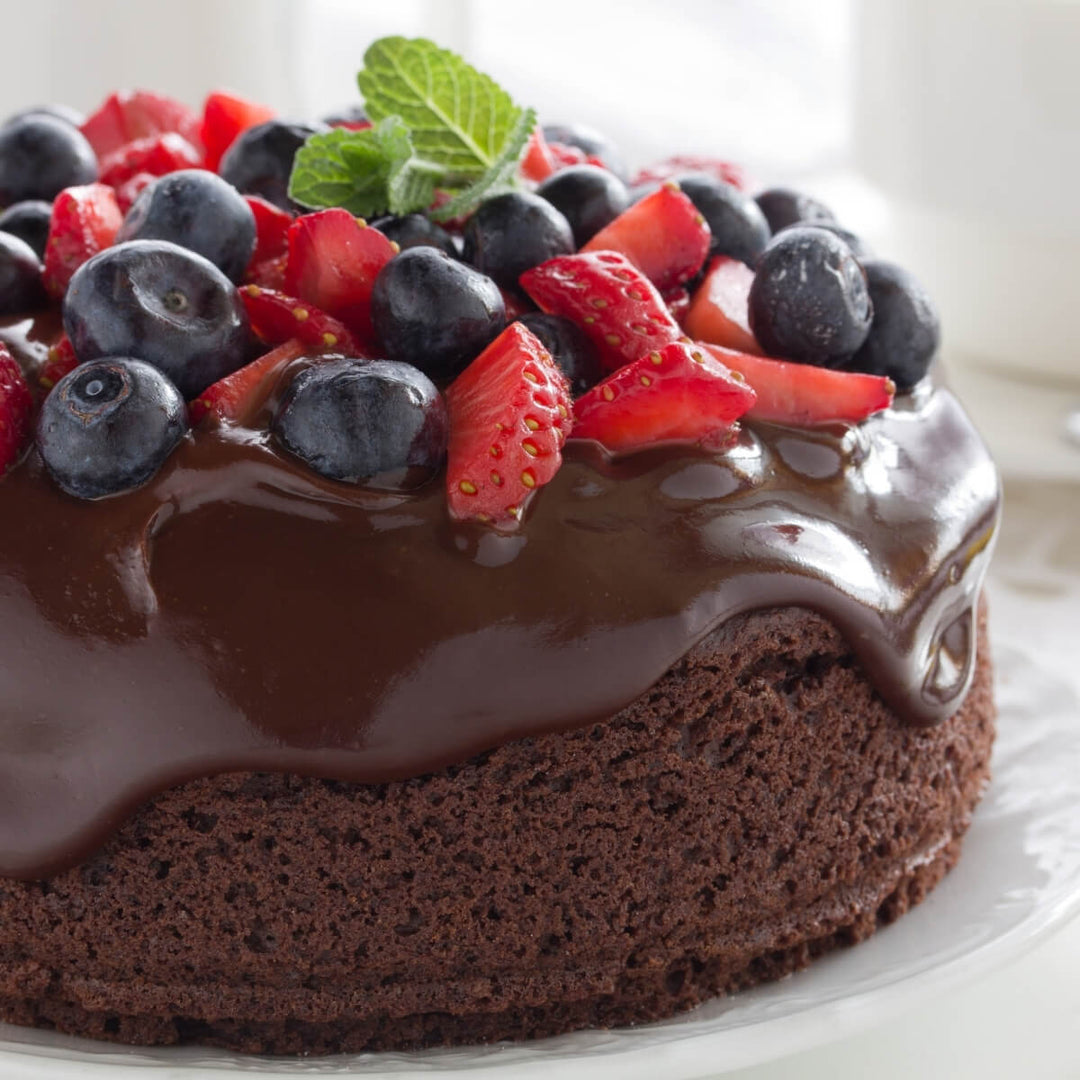 Chocolate Almond Whisky Cake