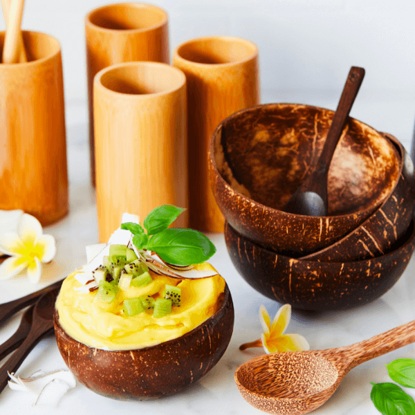 Vitamix Mango Basil Freeze