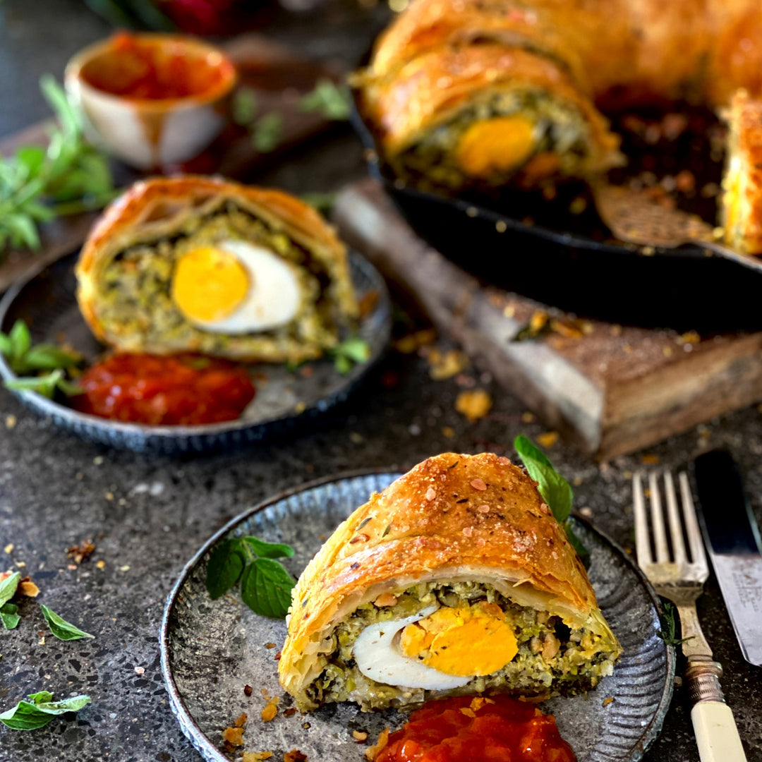 Cheesy Broad Bean Scotch Egg