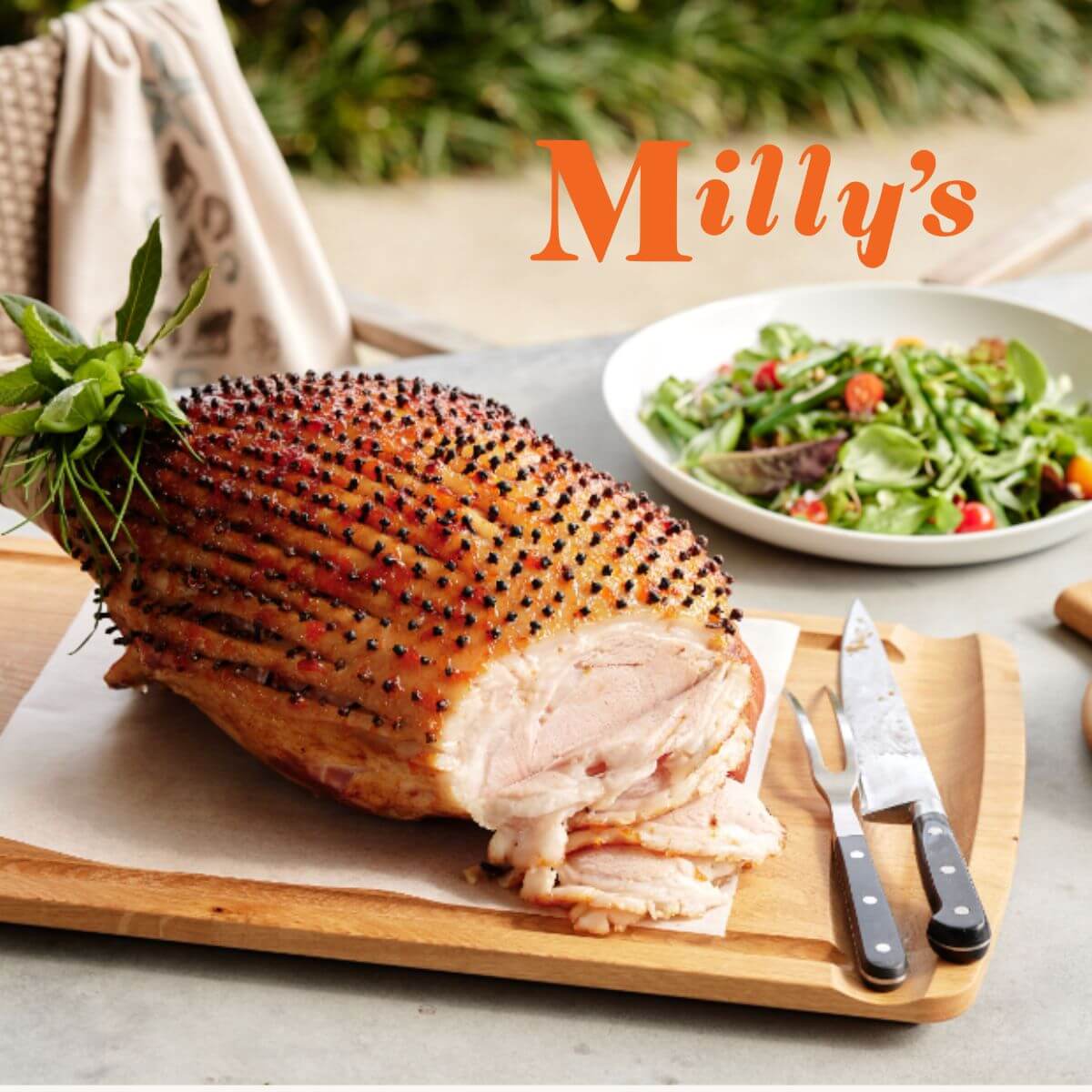 Milly's Glazed Christmas Ham