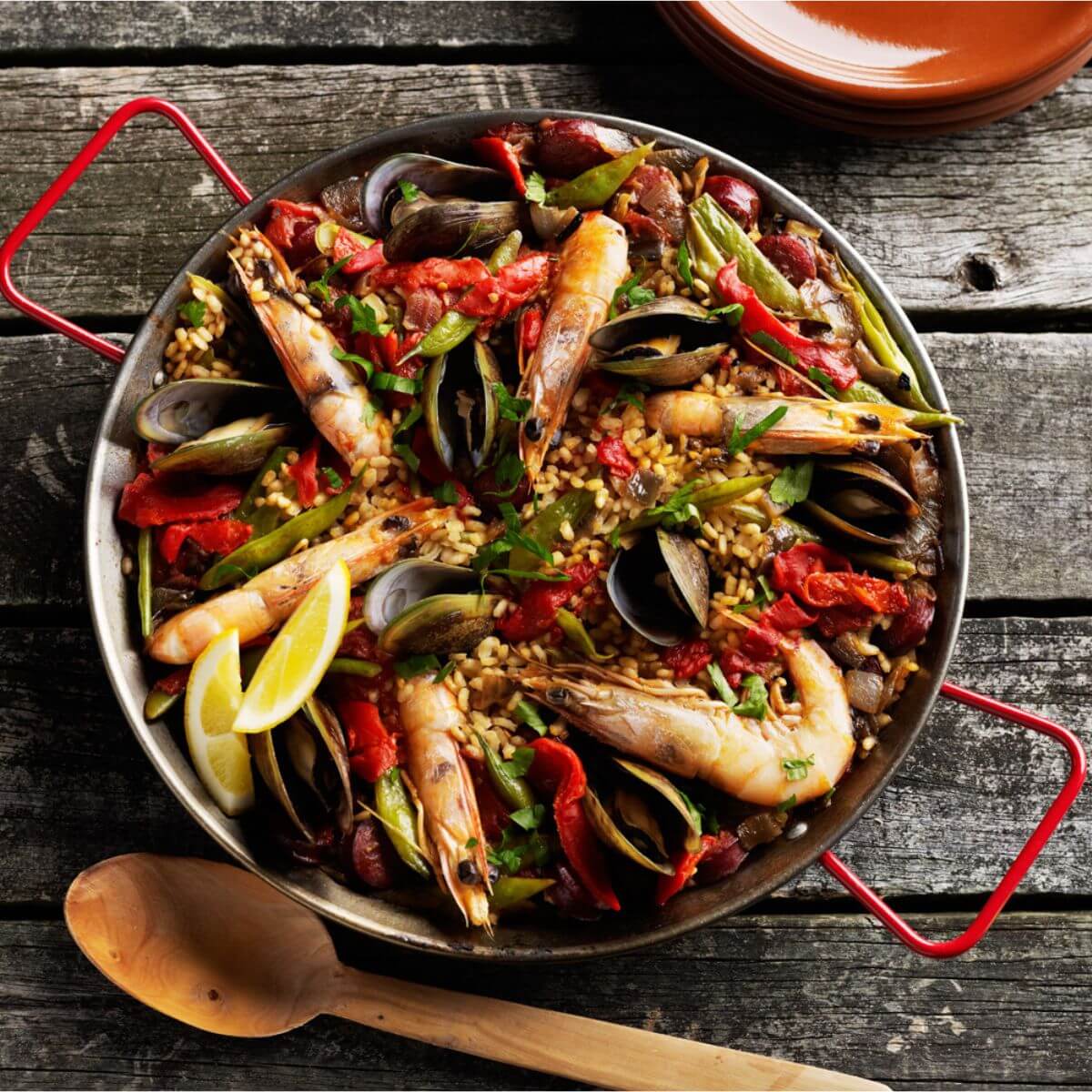 Catherine Bell's Seafood Paella