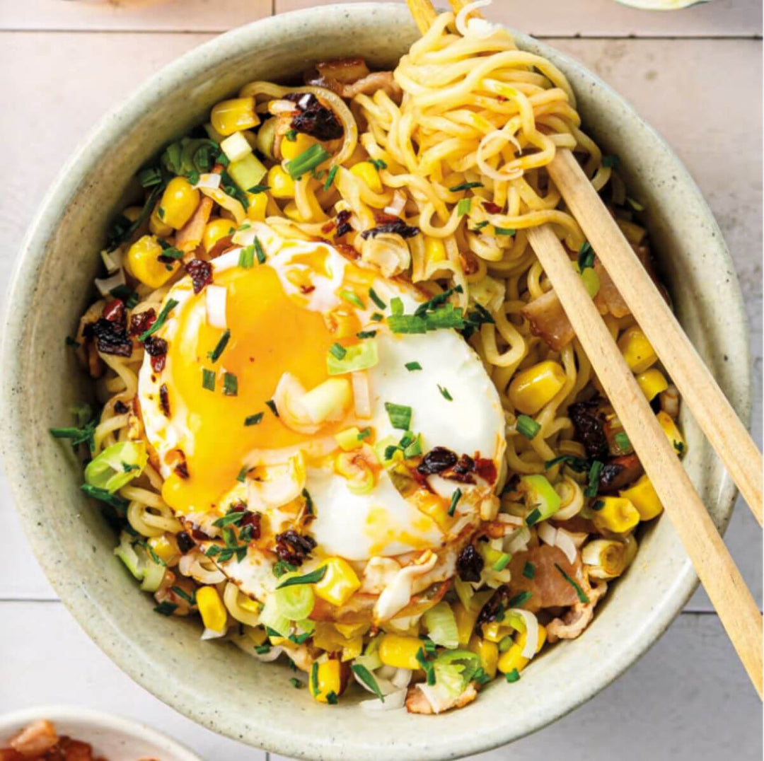 Rhiannon Baldock's Bacon and Egg Ramen