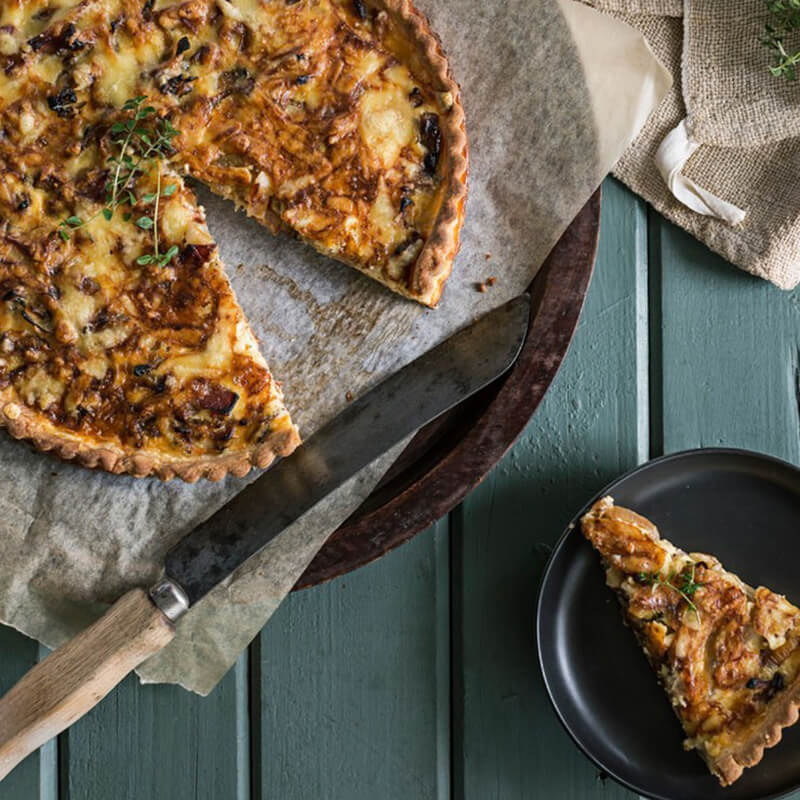 French Onion Tart (Gluten Free)