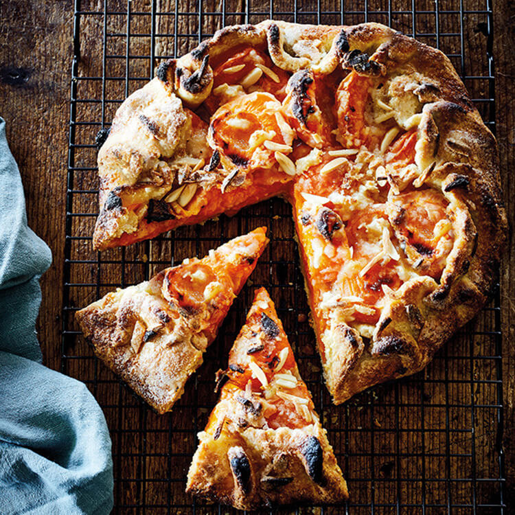 Shared Kitchen's Rough 'n Tumble Apricot Tart